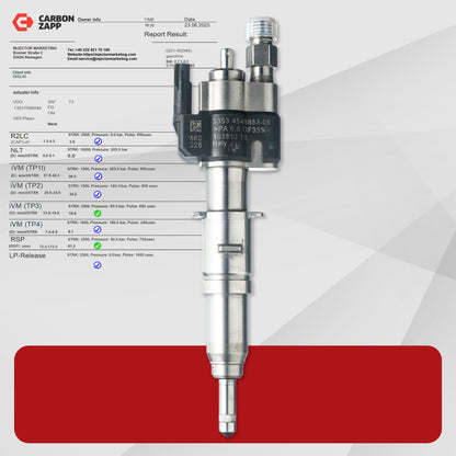Inyector de gasolina BMW 13537589048-01 Inyector VDO 13537565137 N43 N53
