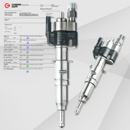 N53 BMW Gasolina Válvula de inyección Inyector 13537589048 13537565138-04 VDO