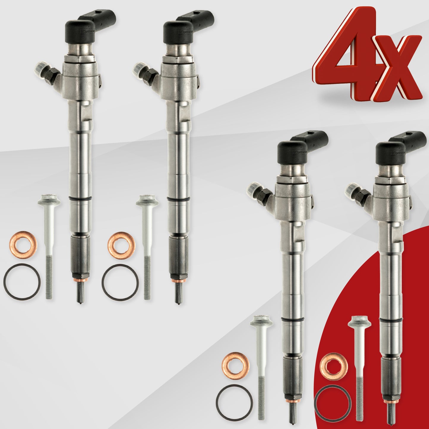 Inyector 03L130277S VW Siemens CAYA 1.6 TDI A2C9626040080 Continental 03L130277B