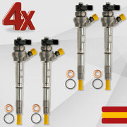 Inyectores 0445110477 Audi Seat Skoda VW Golf 1.6 TDI 04L130277AJ — Reacondicionado