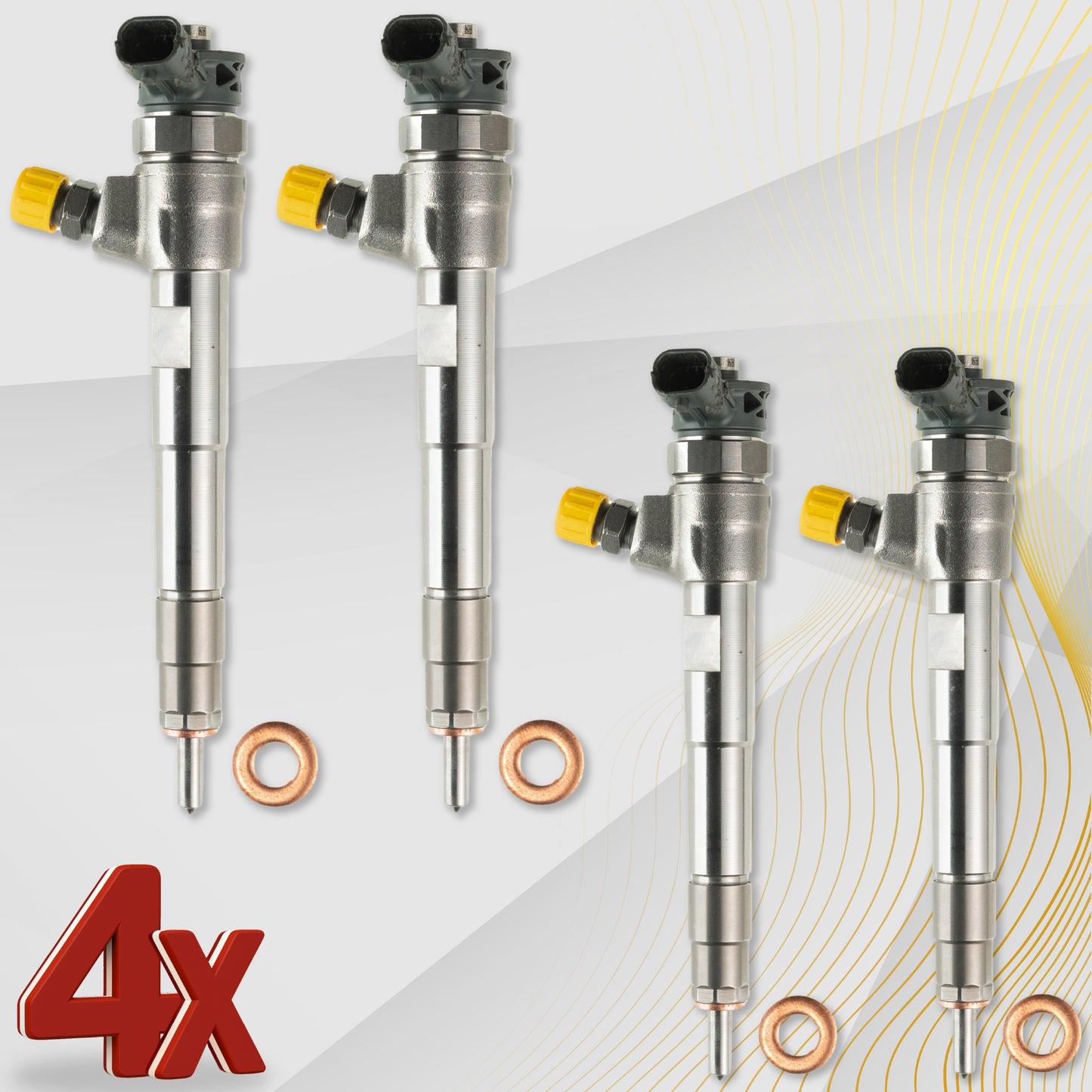 Inyectores 0445110564 Iveco Daily Mitsubishi Fuso 3.0 5801644454